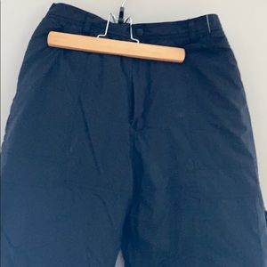 Black snow pants - padded